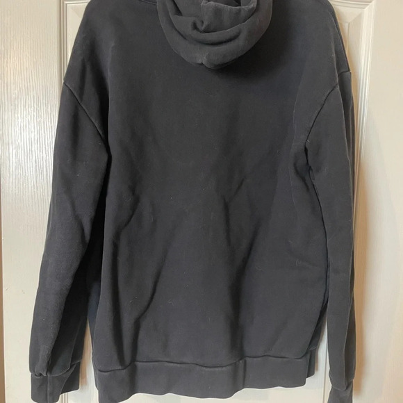 Reves Paris 1992 “Ville” Black Hoody Hidden Pockets Casual Hipster Size XL Comfy - Picture 5 of 10